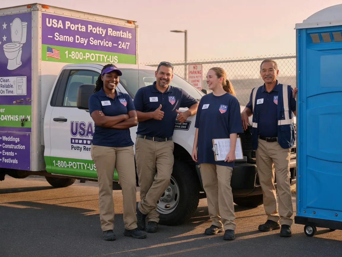 Porta Potty Rental company in Barry, TX